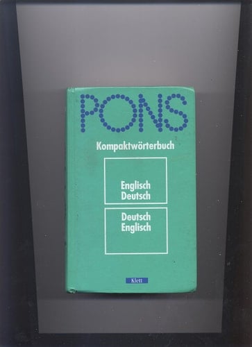 Pons Kompaktworterbuch English-German/German-English New Edition