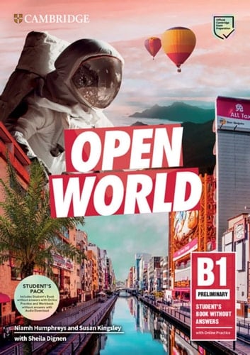 Open World Preliminary Student's Book Pack (Student's Book without Answers with Online Practice and Workbook without Answers with Audio Download).
