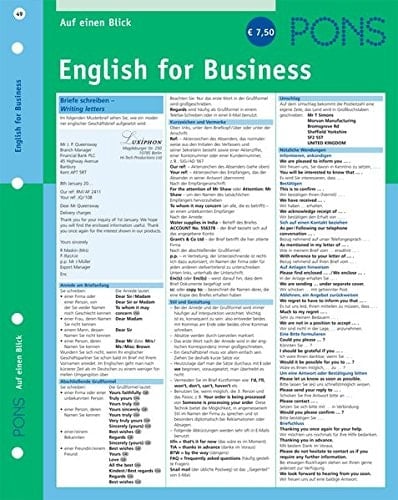 English for business
