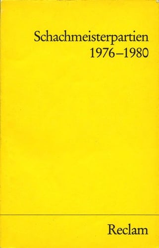 Schachmeisterpartien 1976/80