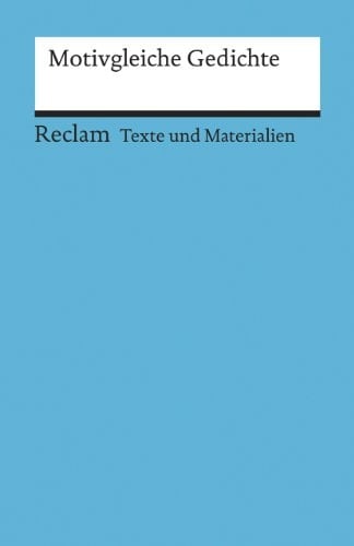 Motivgleiche Gedichte
