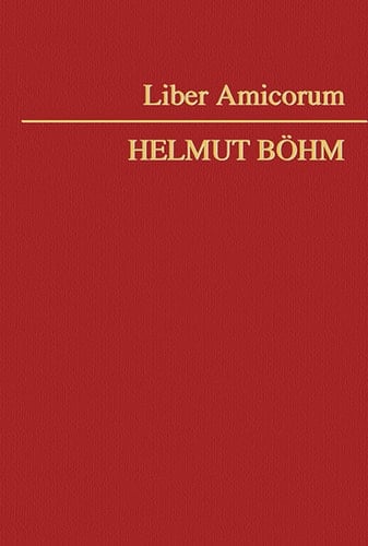 Liber amicorum - Helmut Böhm