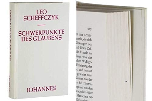 Schwerpunkte des Glaubens gesammelte Schriften zur Theologie
