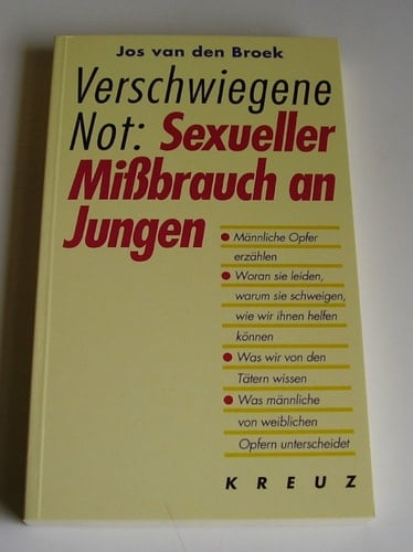 Verschwiegene Not: sexueller Missbrauch an Jungen