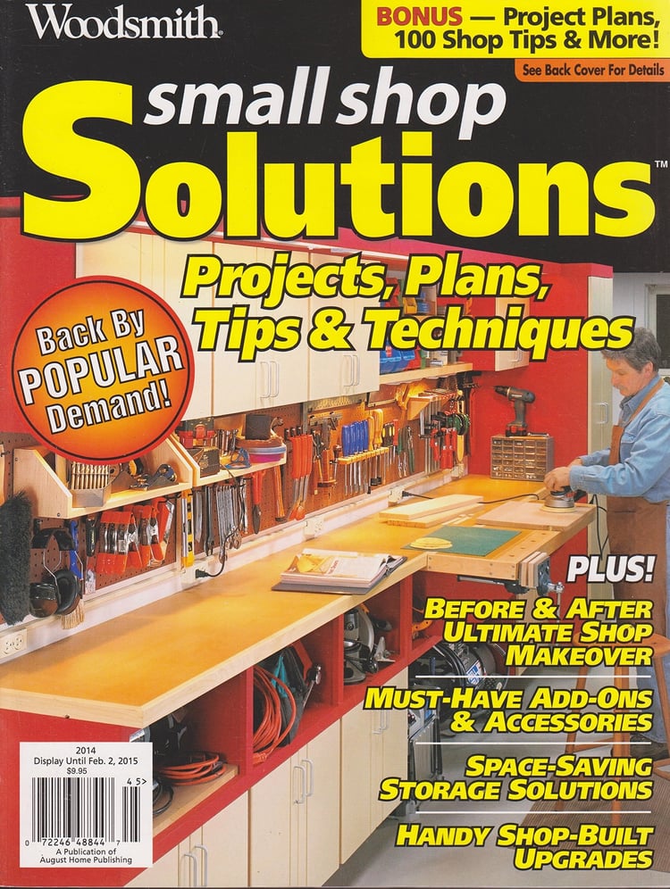 Woodsmith Small Shop Solutions 2014