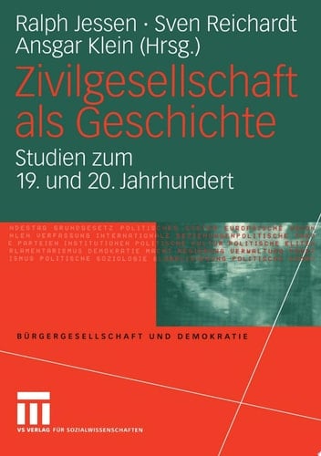 Zivilgesellschaft als Geschichte
