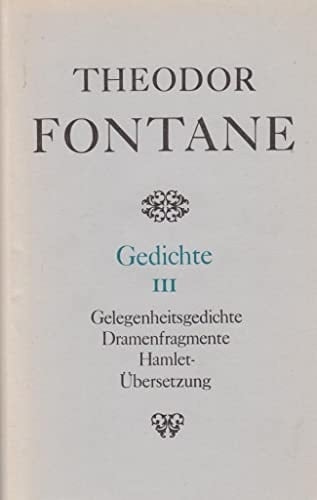 Gedichte: 3 Bände.