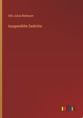 Ausgewählte Gedichte