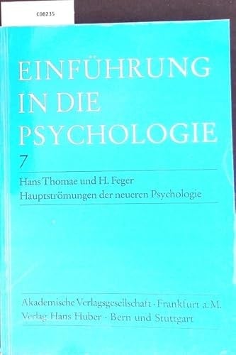 Einführung in die Psychologie