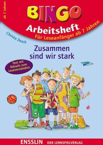 Christa Zeuch, Zusammen sind wir stark Arbeitsheft mit Fragen und Rätseln zum Leseverständnis