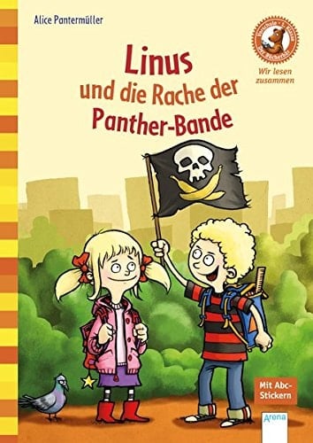 Linus und die Rache der Panther-Bande mit Leserätseln und Suchbild ; [mit Abc-Stickern]