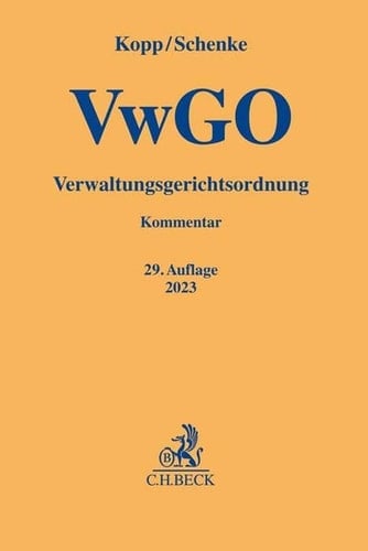 Verwaltungsgerichtsordnung Kommentar