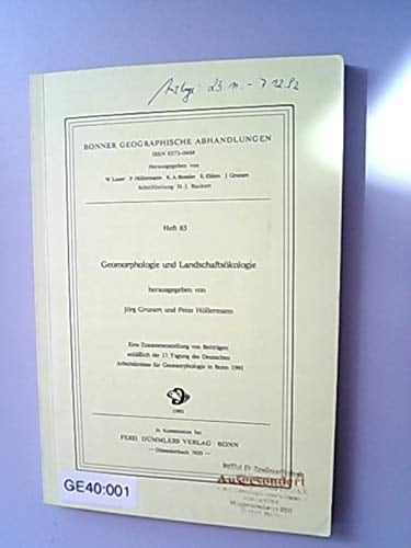 Das Kaghan-Tal im Westhimalaya (Pakistan) Studien zur landschaftsökologischen Differenzierung und zum Landschaftswandel mit vetetationskundlichem Ansatz