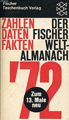 Der Fischer Weltalmanach 1972
