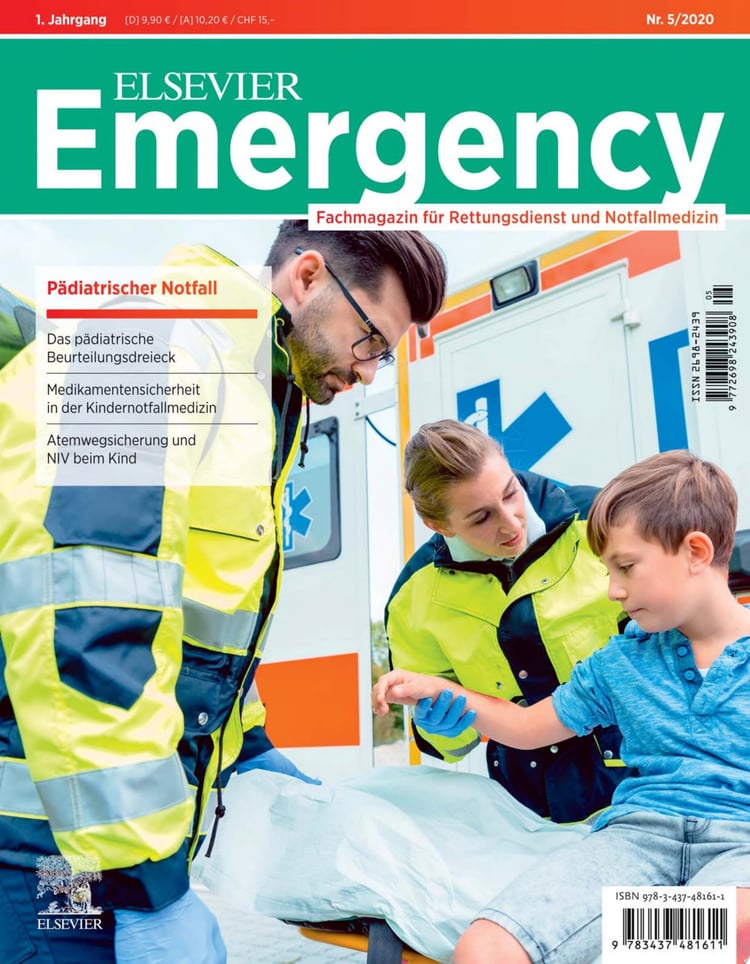 Elsevier Emergency. Pädiatrischer Notfall. 5/2020
