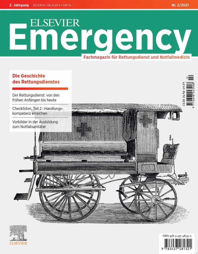 Elsevier Emergency. Die Geschichte des Rettungsdiensts. 2/2021