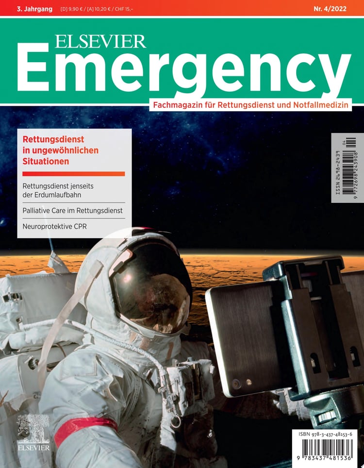 Elsevier Emergency. Rettungsdienst in ungewöhnlichen Situarionen. 4/2022