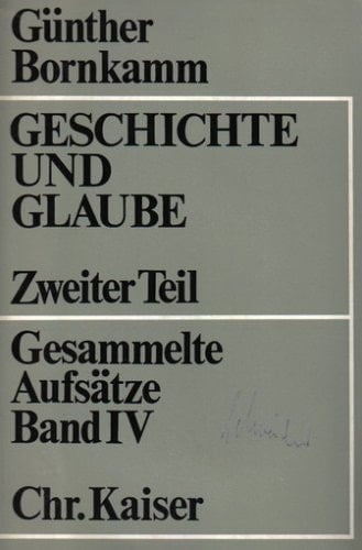 Geschichte und Glaube