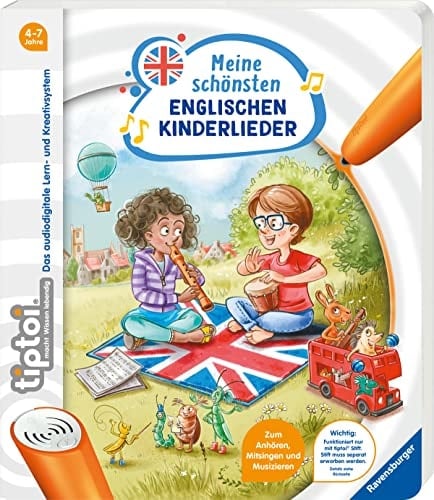 Meine schönsten englischen Kinderlieder zum Anhören, Mitsingen und Musizieren