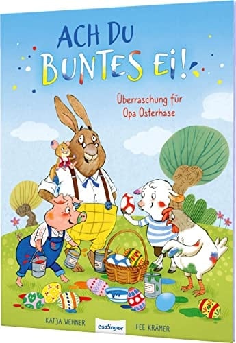 Ach du buntes Ei! Überraschung für Opa Osterhase