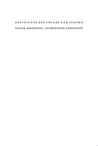 Schwedische Geschichte