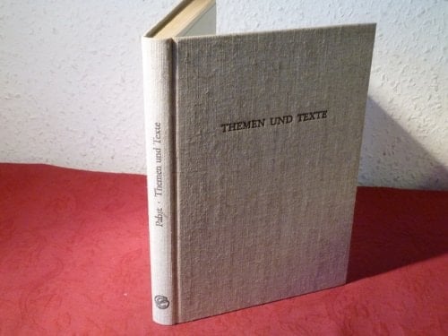 Themen und Texte: Ges. Studien zur romanist. u. zur vergl. Literaturwiss (German Edition)