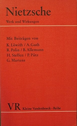 Nietzsche: Werk und Wirkungen (Kleine Vandenhoeck-Reihe, No. 1394) (German Edition)