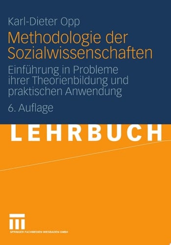 Methodologie der Sozialwissenschaften