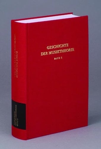 Geschichte der Musiktheorie