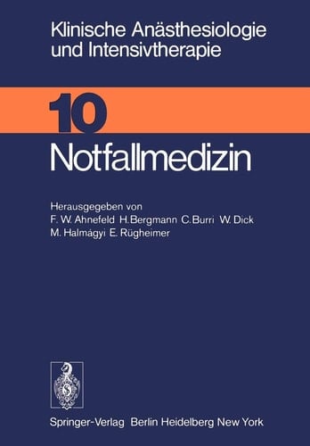 Notfallmedizin Workshop April 1975