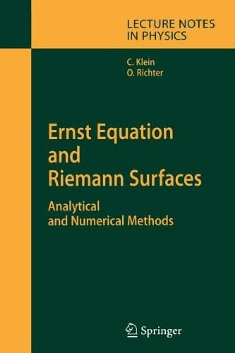 Ernst Equation and Riemann Surfaces Analytical and Numerical Methods