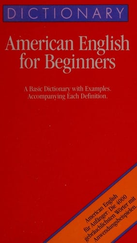 Beginner's Dictionary of American English Usage