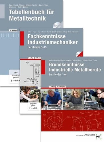Paketangebot Der Industriemechaniker Lernfelder 1-15 + Tabellenbuch