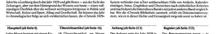 Chronik 1929