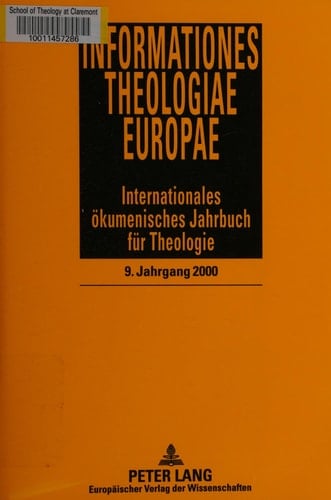 Informationes Theologiae Europae