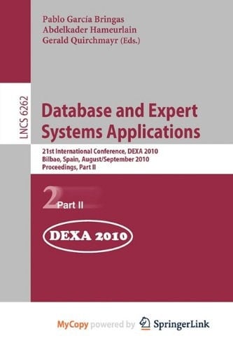 Database and expert systems applications 21st international conference ; proceedings