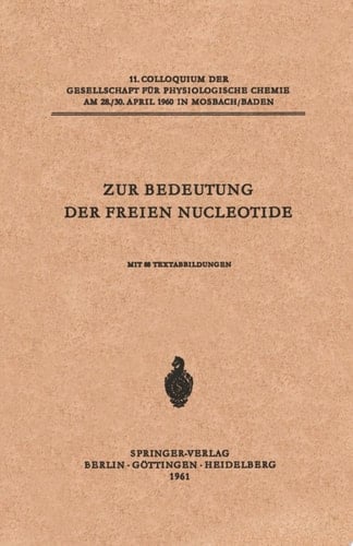 Zur Bedeutung der Freien Nucleotide