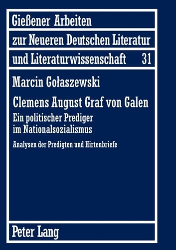 Clemens August Graf von Galen