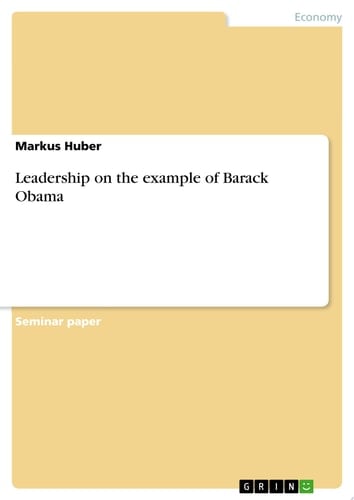 Leadership on the example of Barack Obama