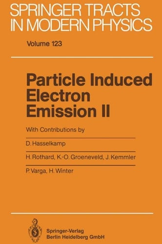 Particle Induced Electron Emission II