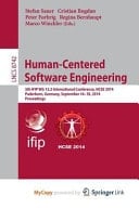 Human-Centered Software Engineering 5th IFIP WG 13.2 International Conference, HCSE 2014, Paderborn, Germany, September 16-18, 2014. Proceedings