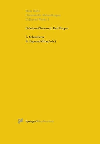 Gesammelte Abhandlungen I - Collected Works I