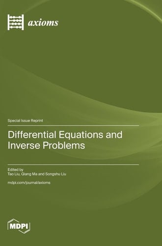 Differential Equations and Inverse Problems