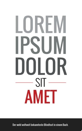 Lorem Ipsum Der wohl weltweit bekannteste Blindtext in einem Buch