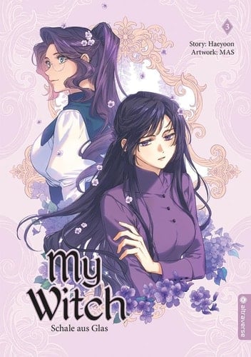 My witch Schale aus Glas