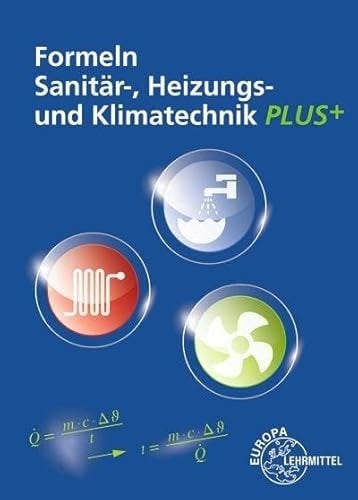 Formeln Sanitär-, Heizungs- und Klimatechnik PLUS+ mit Formelumstellungen