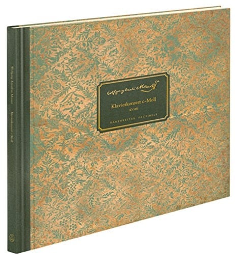 Klavierkonzert c-Moll, KV 491 Autograph, Royal College of Music, London