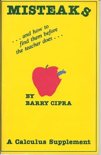 Misteaks [sic] and how to find them before the teacher does: A calculus supplement