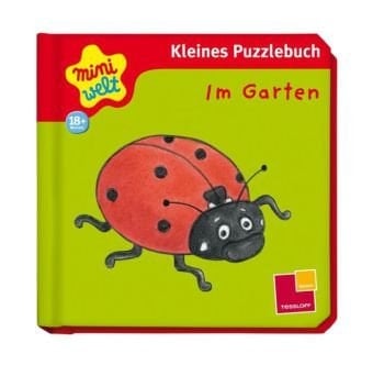 Kleines Puzzlebuch - Im Garten
