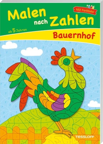Malen nach Zahlen Bauernhof: Ab 5 Jahren